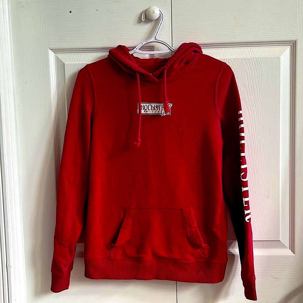 HOLLISTER red hoodie